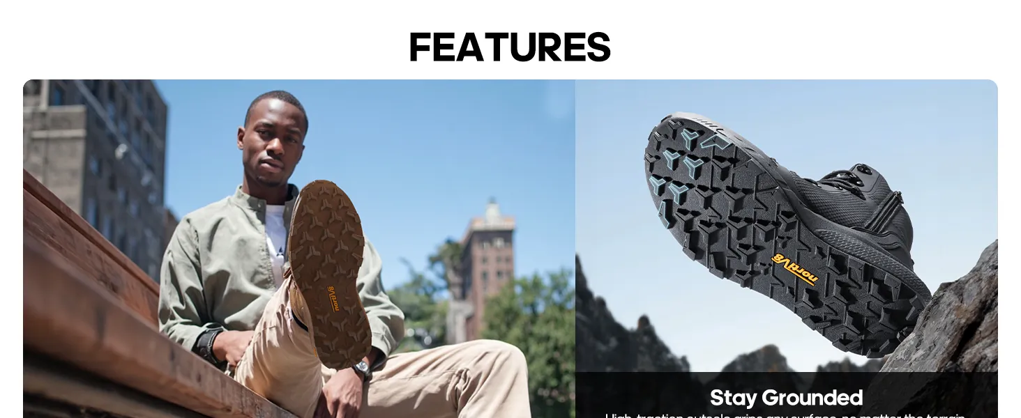 NORTIV8 non-slip outsole and features