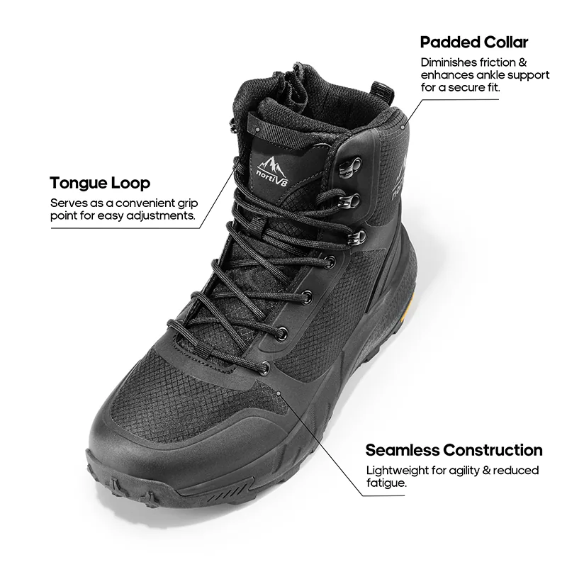 Botas tácticas militares NORTIV8 — cómodas, ligeras, estilo motocicleta — imagen 5