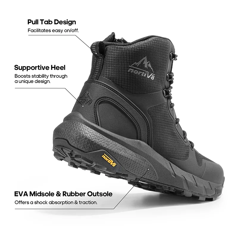 Botas tácticas militares NORTIV8 — cómodas, ligeras, estilo motocicleta — imagen 6