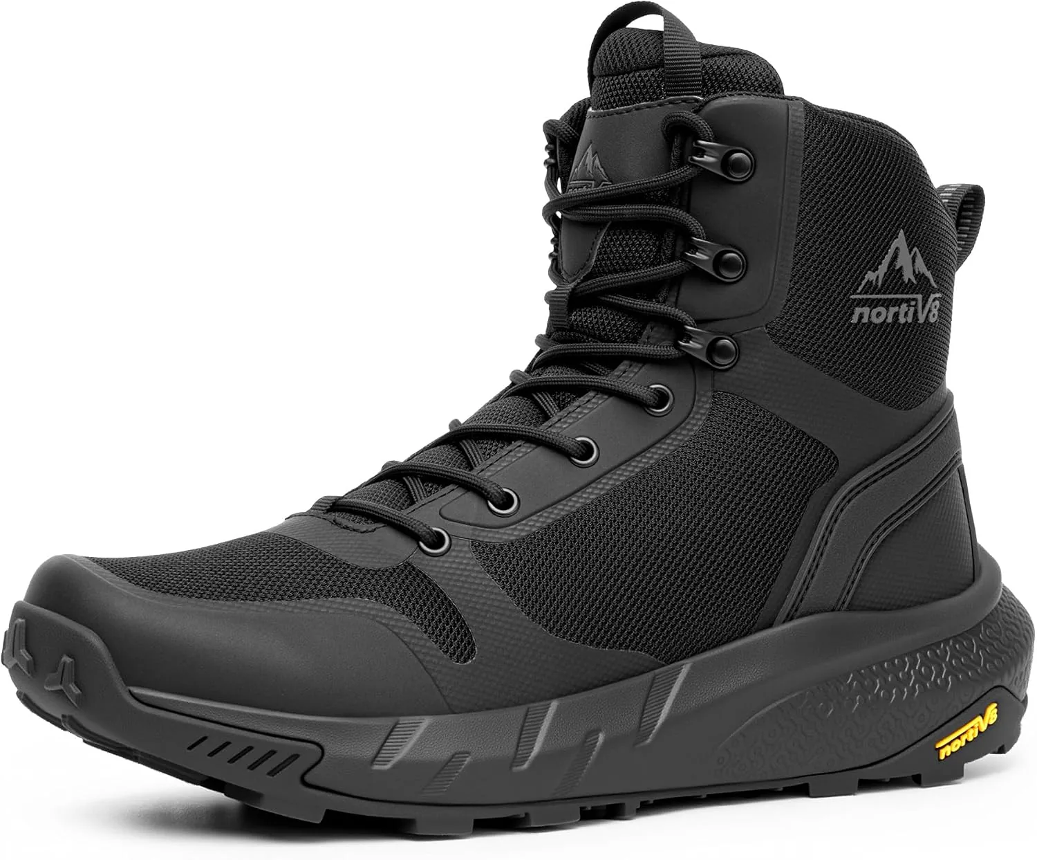 Botas tácticas NORTIV8 — color Negro oxford