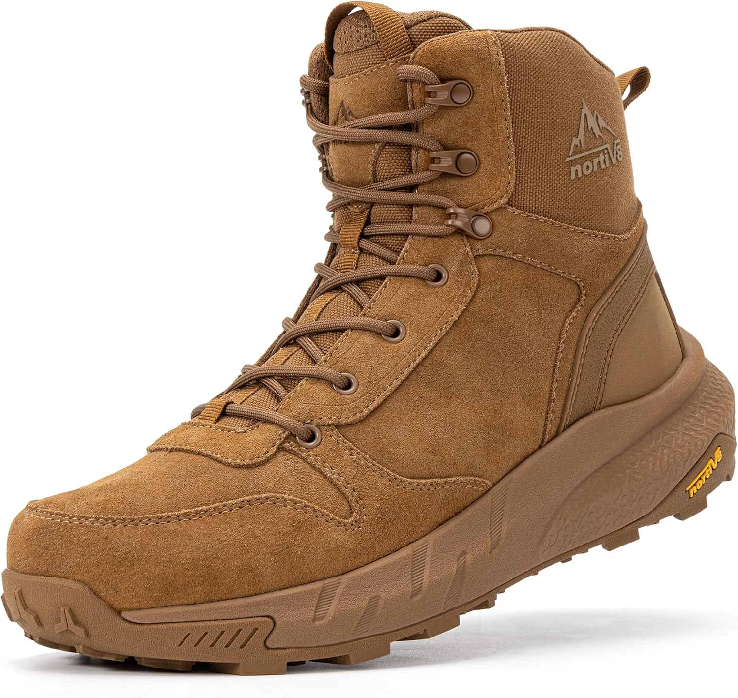 Botas tácticas NORTIV8 — color Coyote gamuza